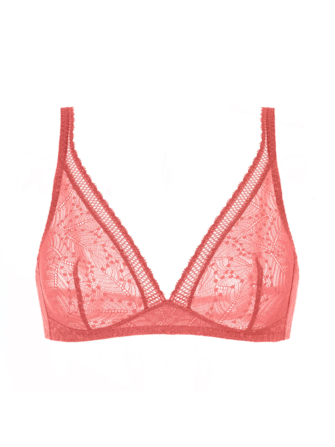 Structured wireless bra - Texas Pink - Image 14