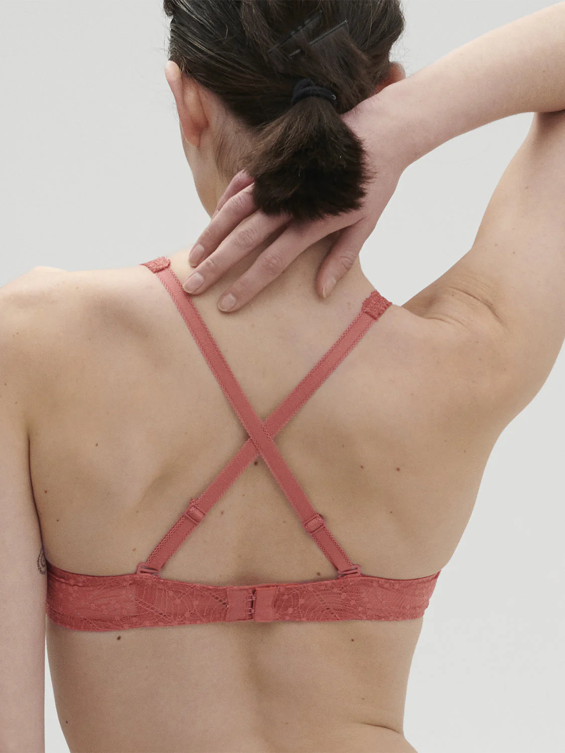 Structured wireless bra - Texas Pink - Image 7