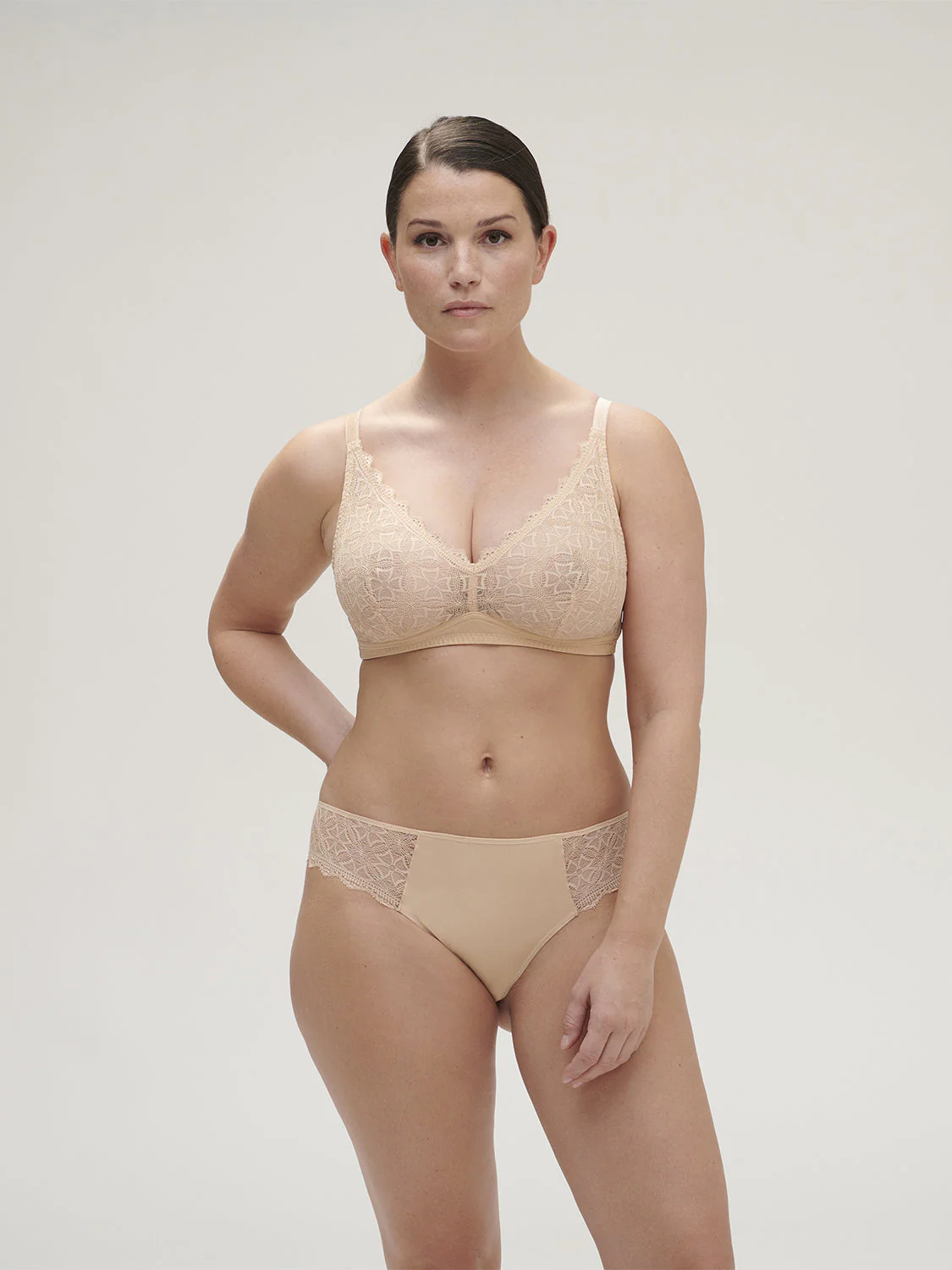 Structured wireless bra - Vanilla - Image 11