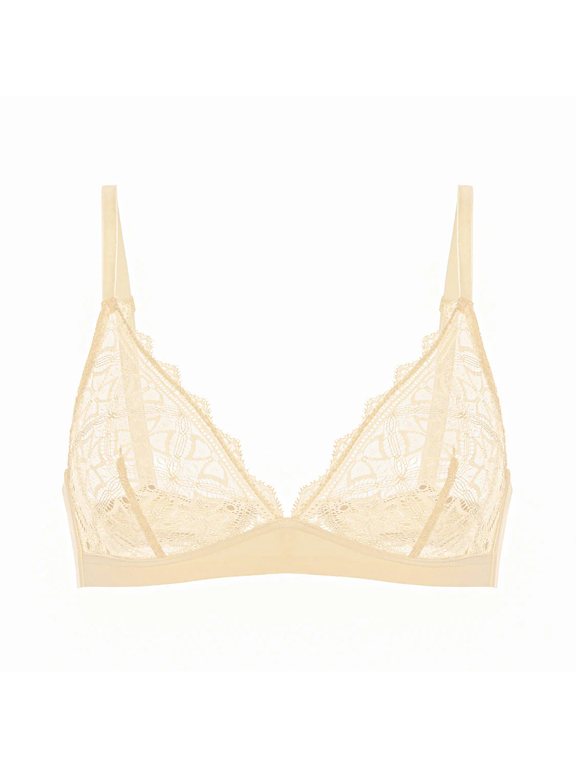 Structured wireless bra - Vanilla - Image 14