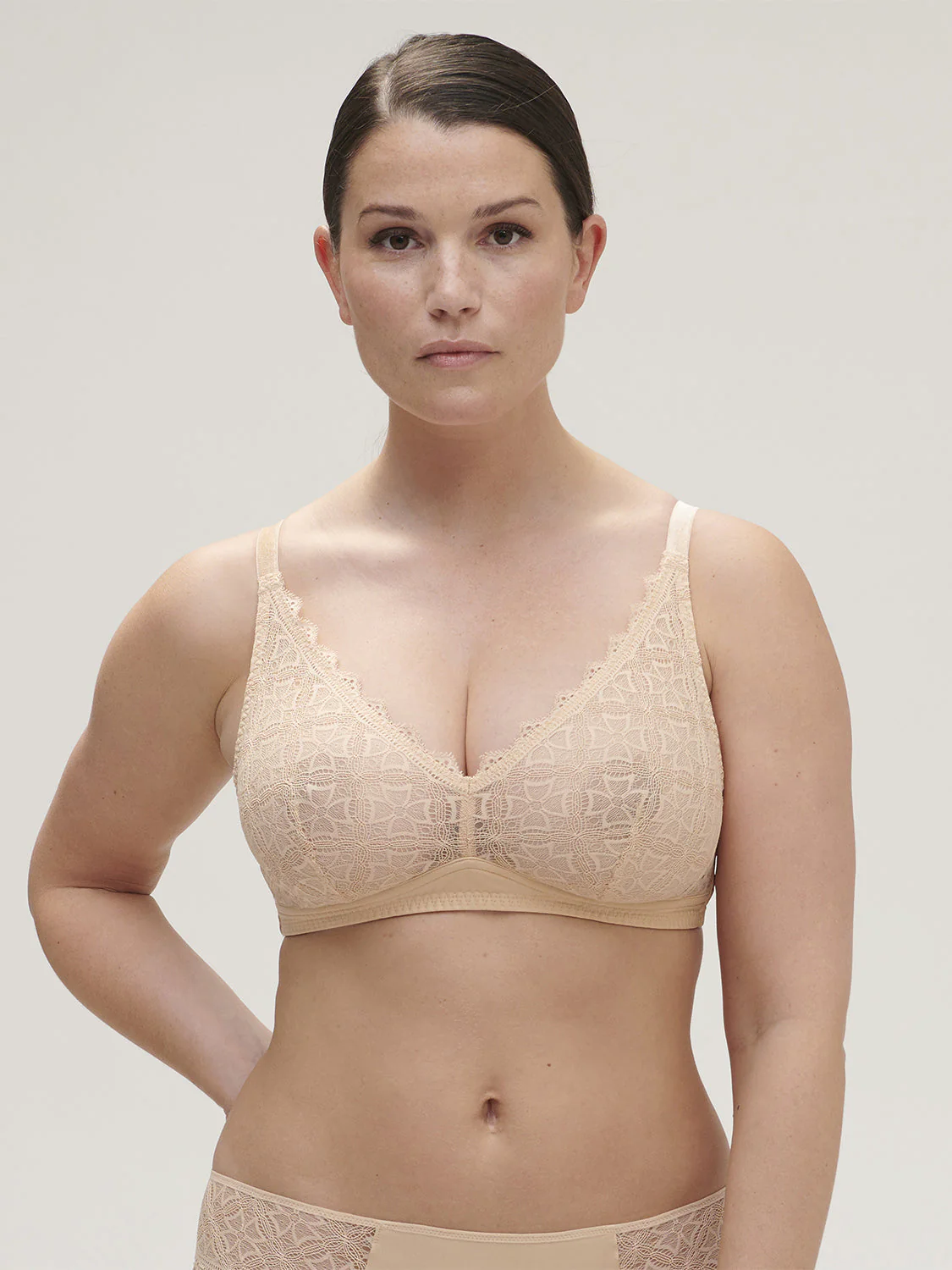 Structured wireless bra - Vanilla - Image 9