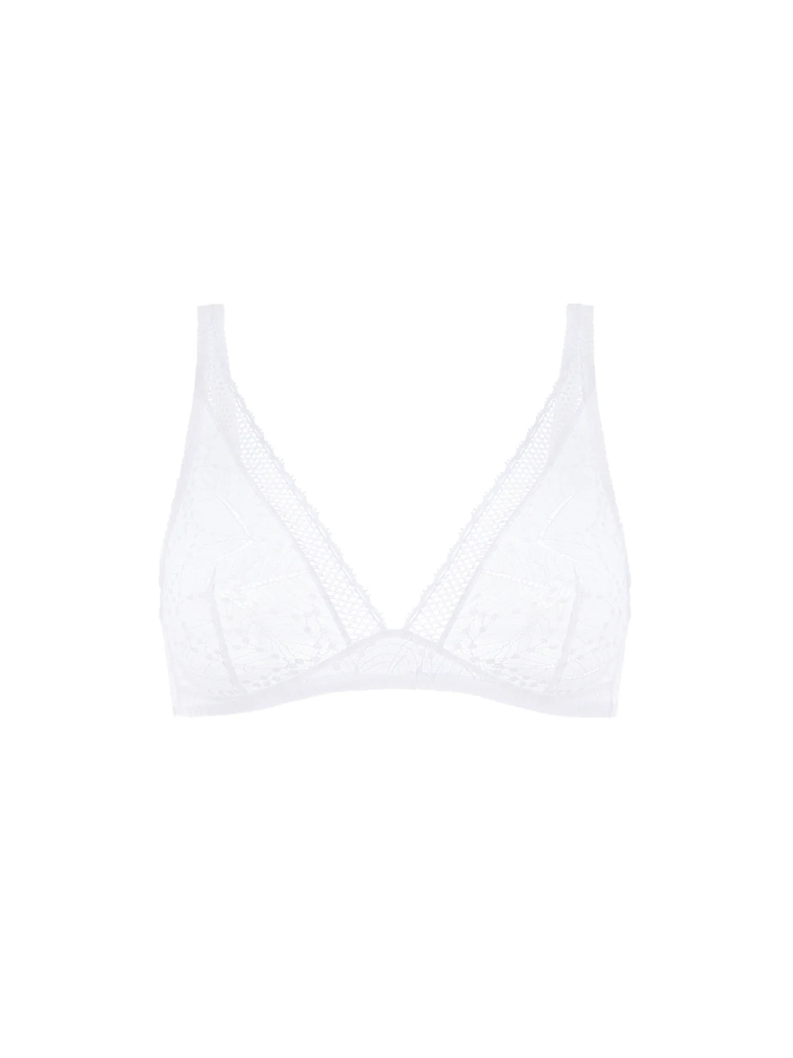 Structured wireless bra - White - Image 12