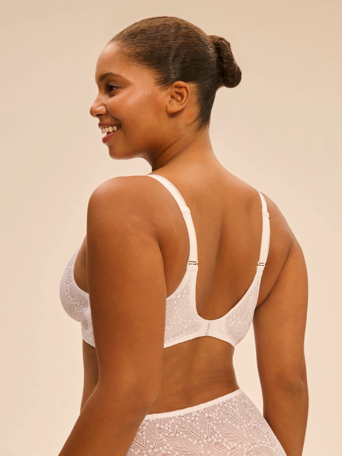 Structured wireless bra - White - Image 8