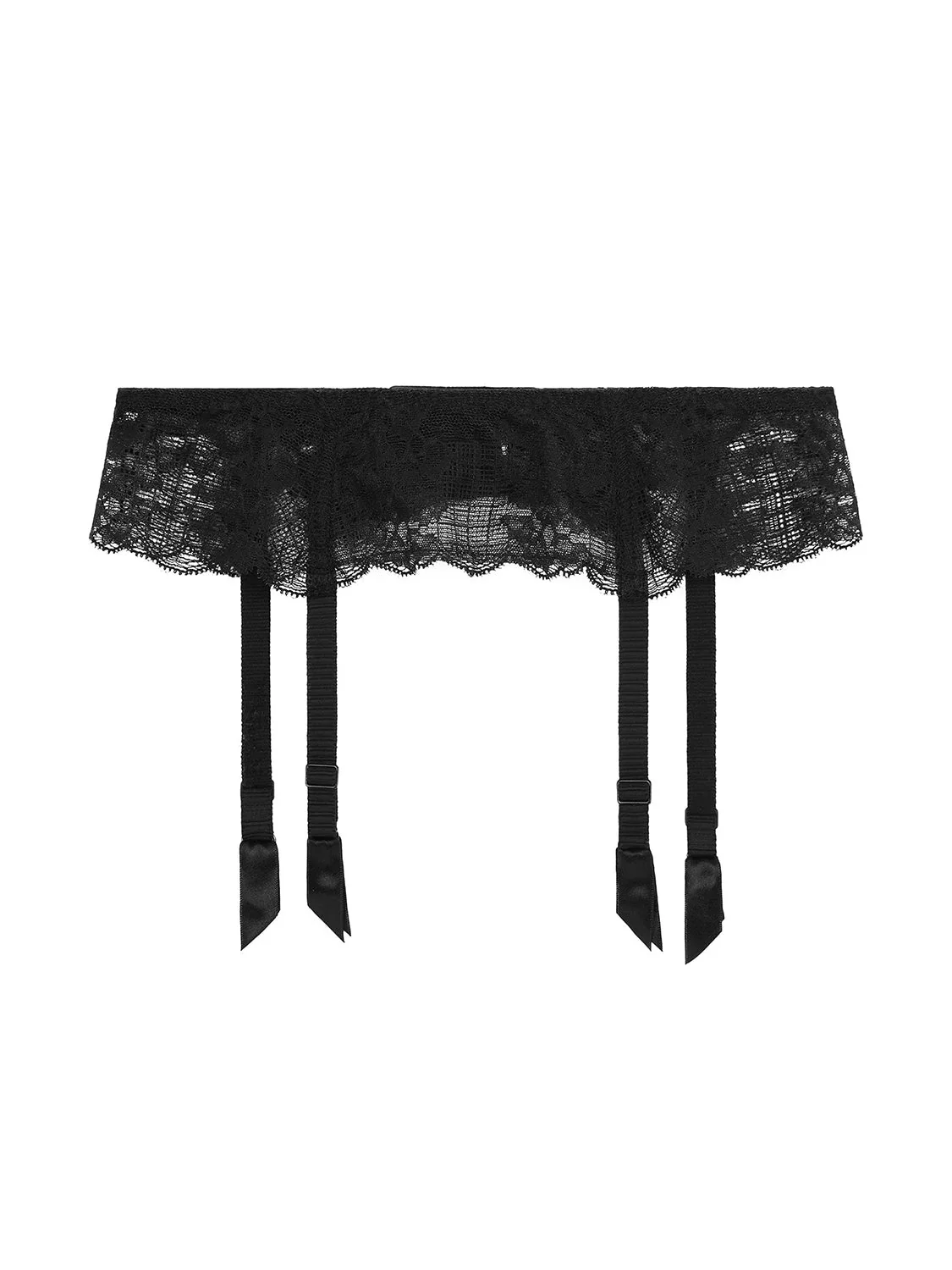 Suspender Belt - Black - Image 4