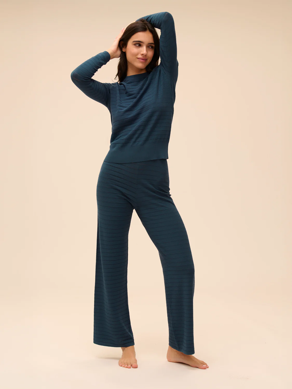 Sweater - Petrol blue - Image 4
