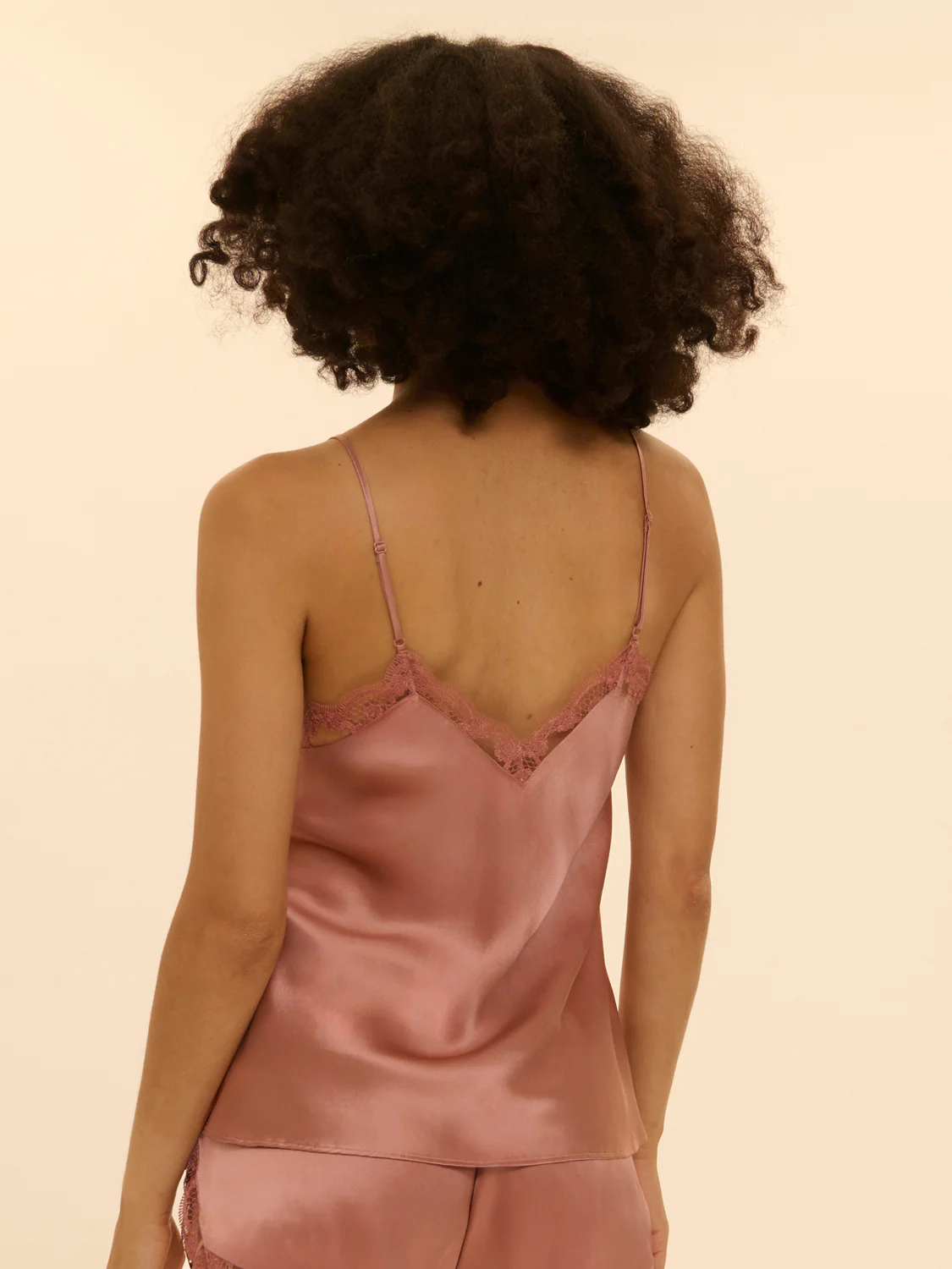 Top with embroidery - Smokey Pink - Image 6