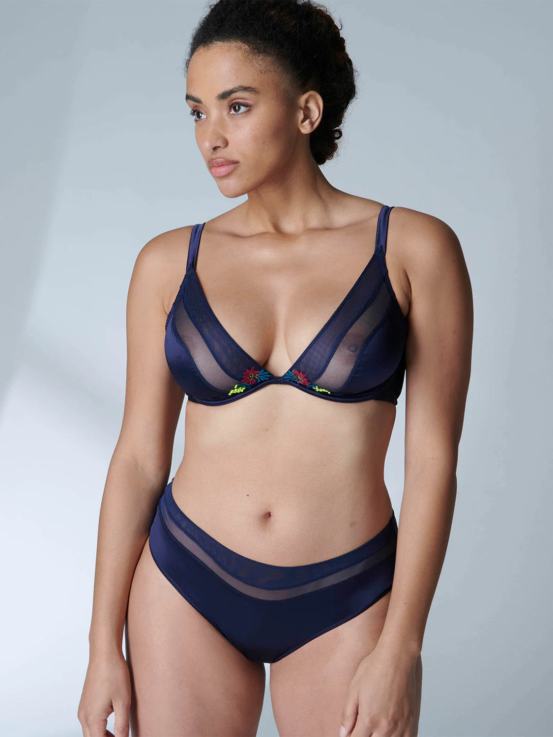 Triangle bra - Night Blue - Image 7