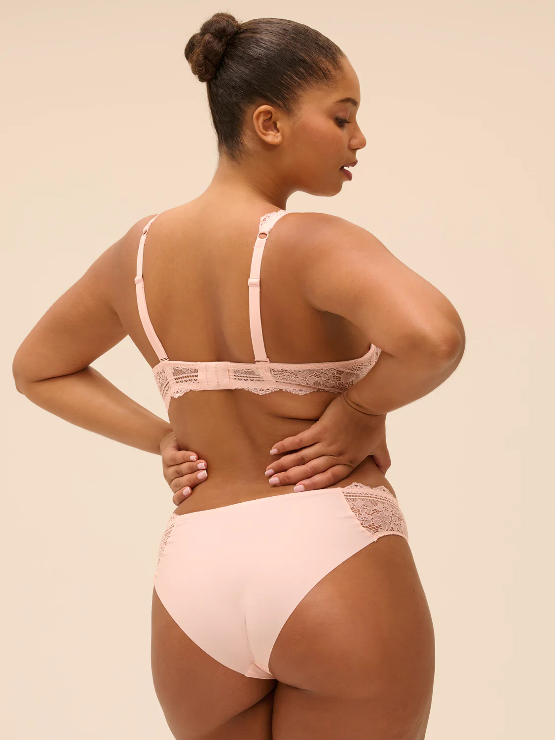 Triangle bra - Petal Powder - Image 13