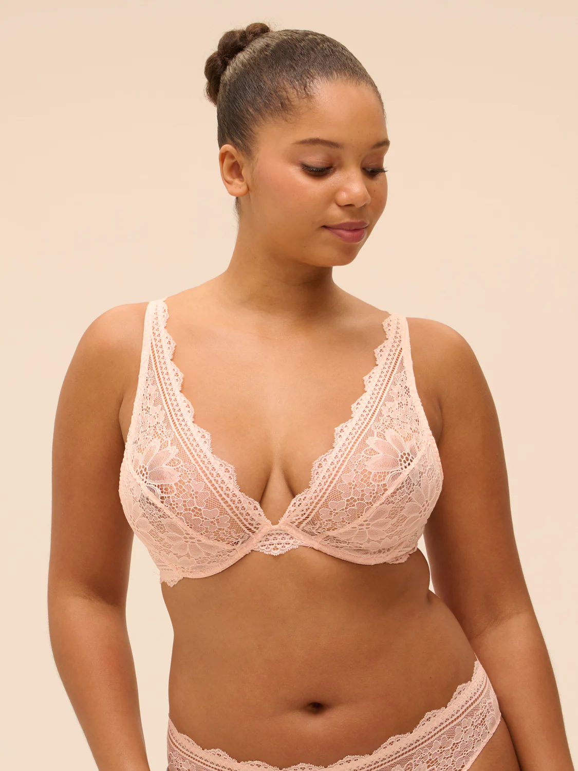 Triangle bra - Petal Powder - Image 7