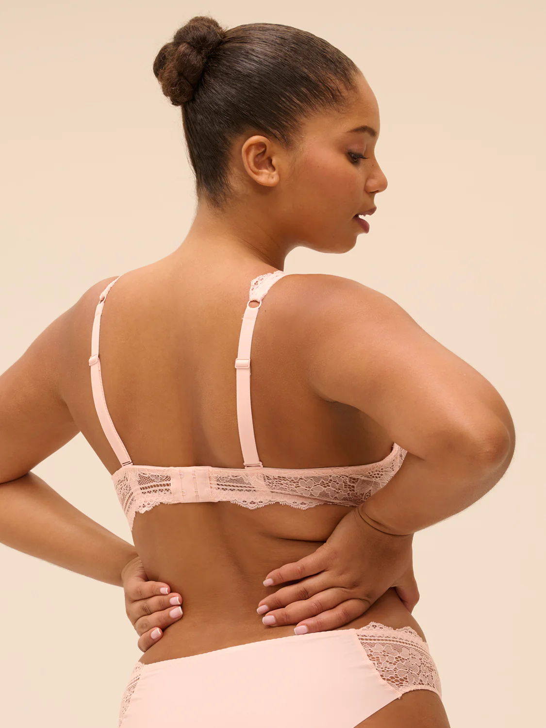 Triangle bra - Petal Powder - Image 9