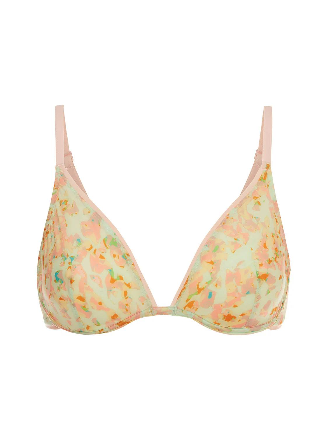 Triangle bra - Terrazzo Print - Image 12