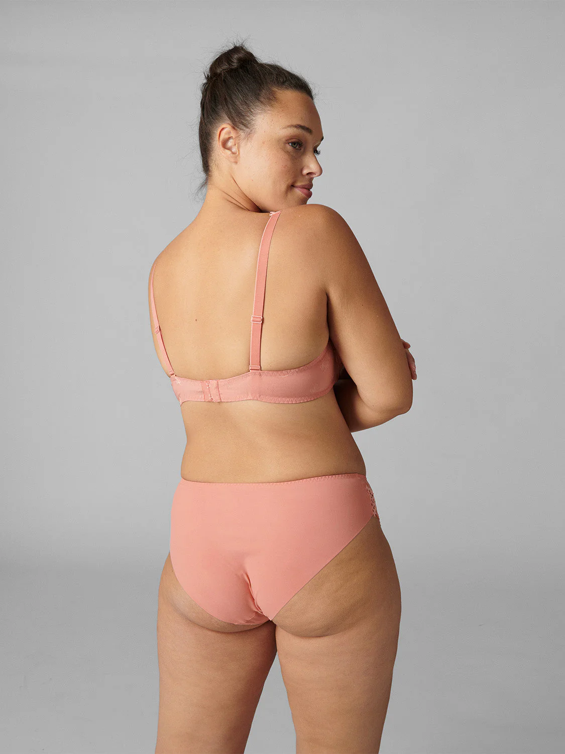 Triangle push-up bra - Ginger Pink - Image 10