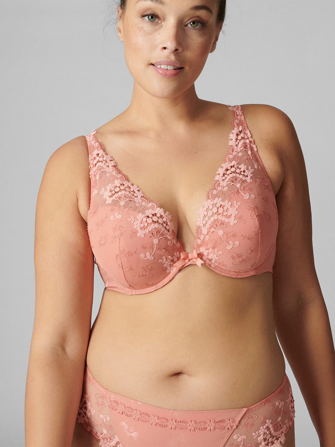 Triangle push-up bra - Ginger Pink - Image 9
