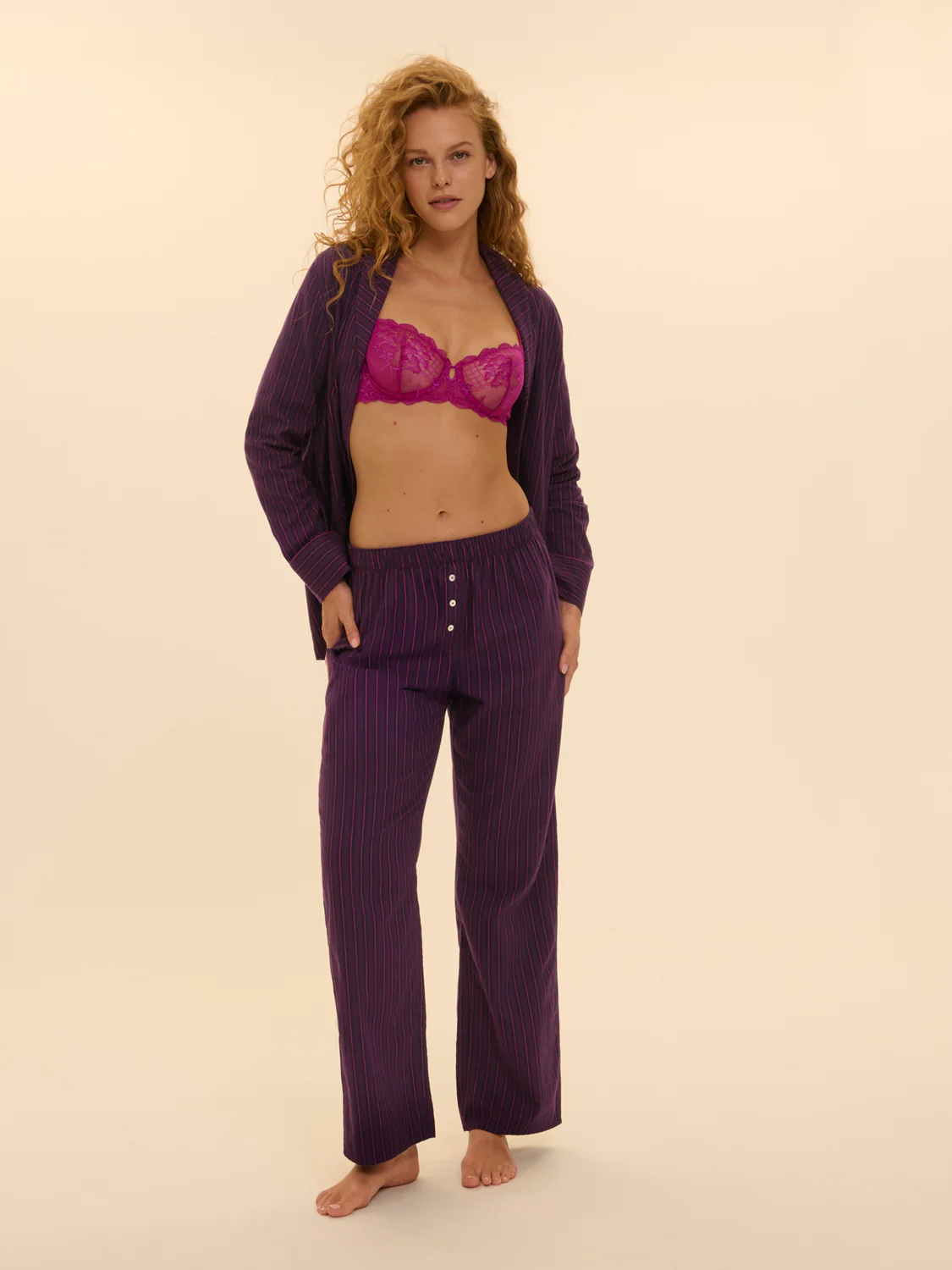 Trousers - Blue Stripes - Image 2