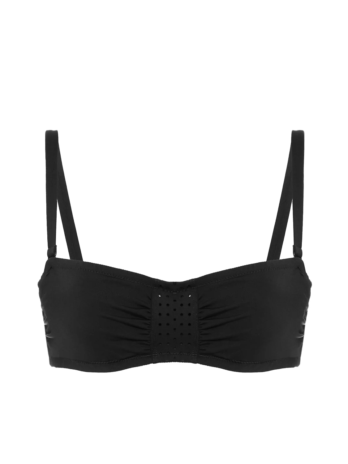 Underwired bandeau bikini top - Black - Image 17