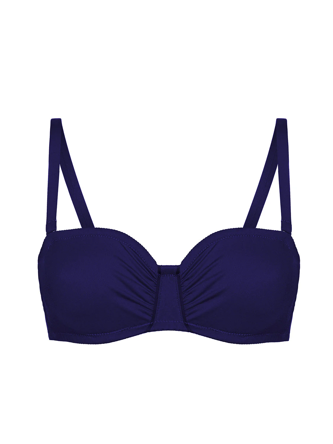 Underwired bandeau bikini top - Midnight - Image 8