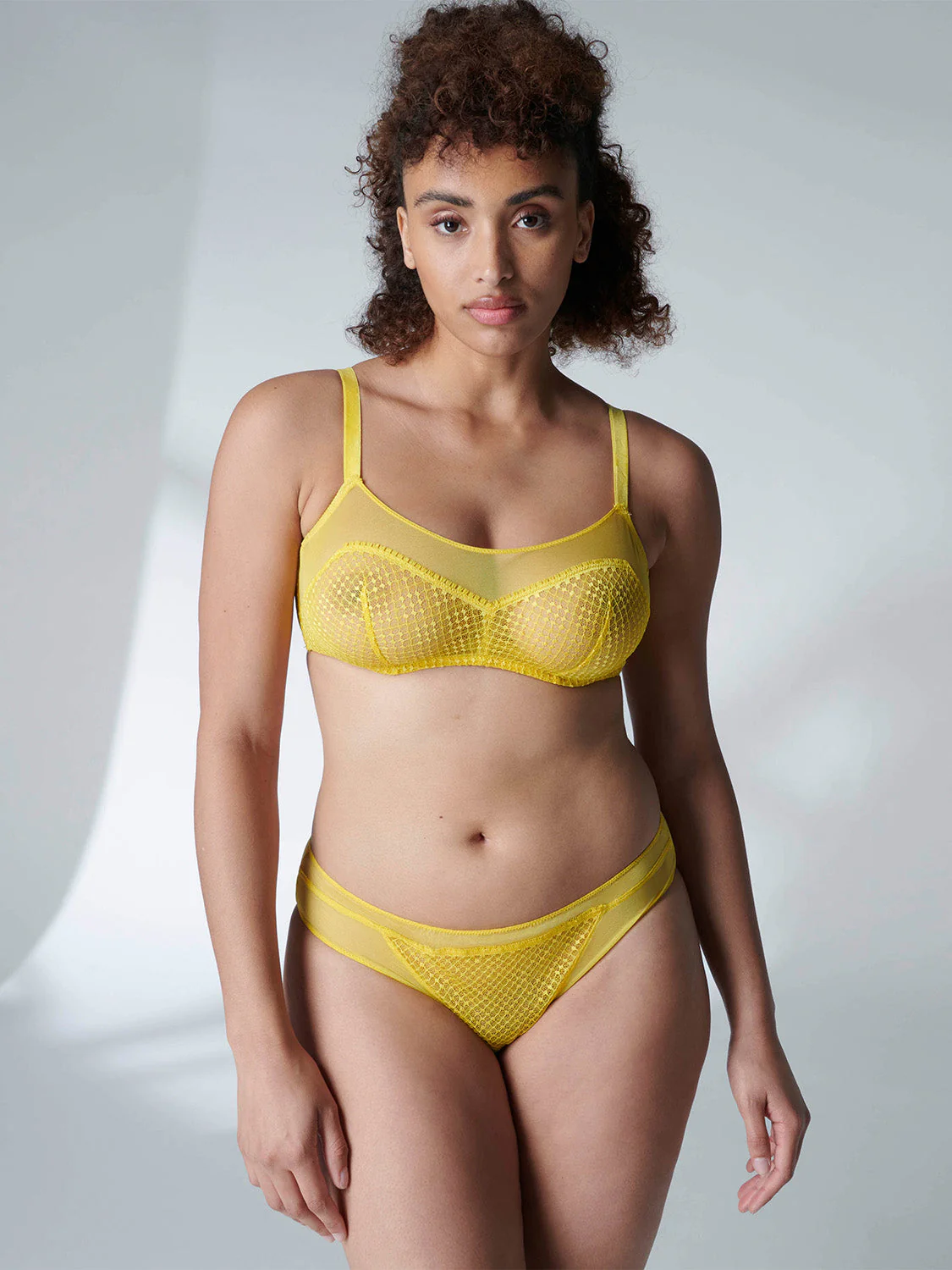 Underwired bandeau - Chrome Yellow - Image 7