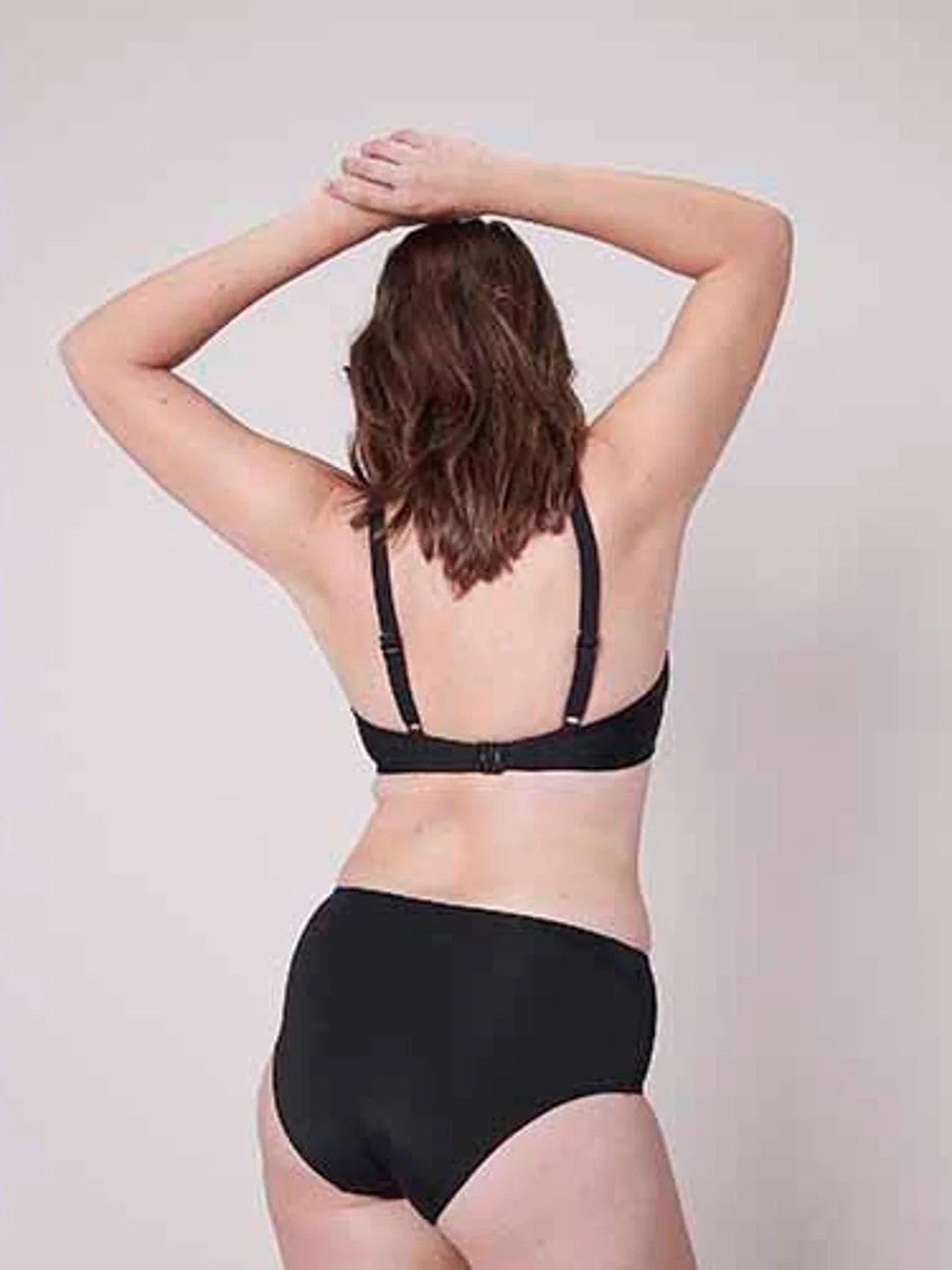 Underwired bikini top - Black - Image 4