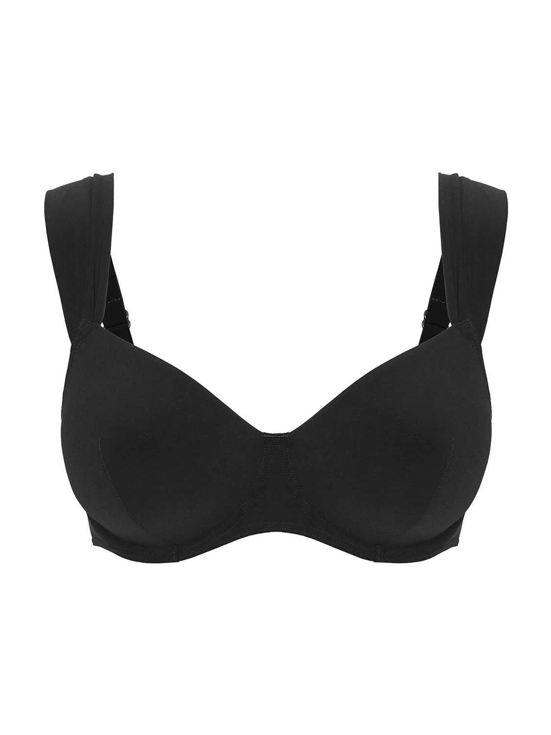 Underwired bikini top - Black - Image 11