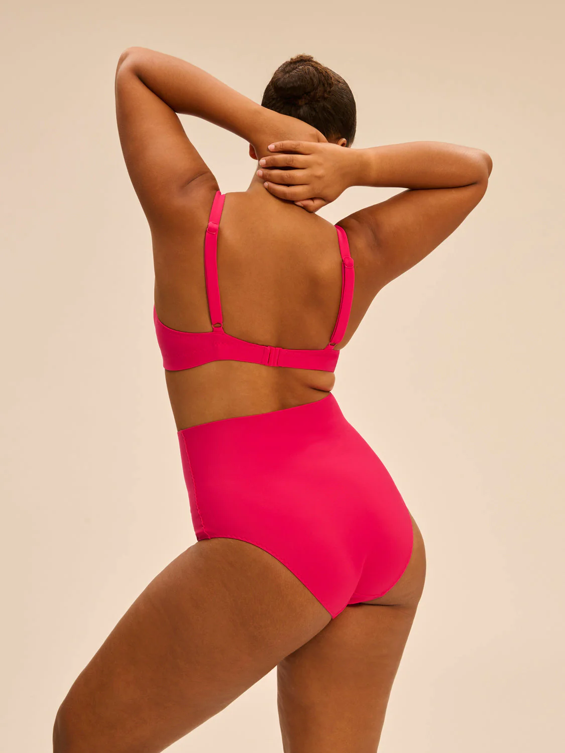 Underwired bikini top - Lipstick - Image 5