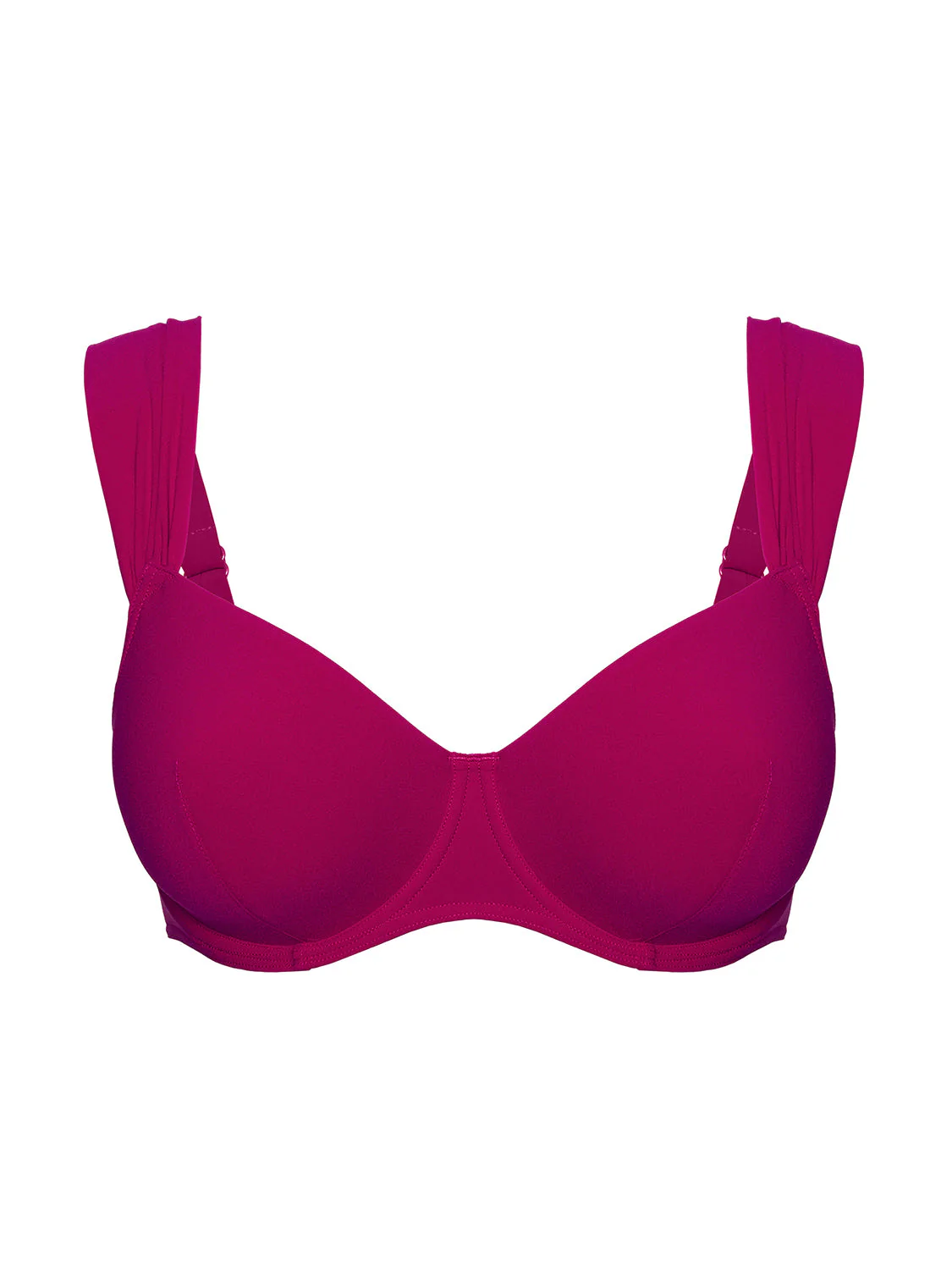 Underwired bikini top - Raspberry - Image 11