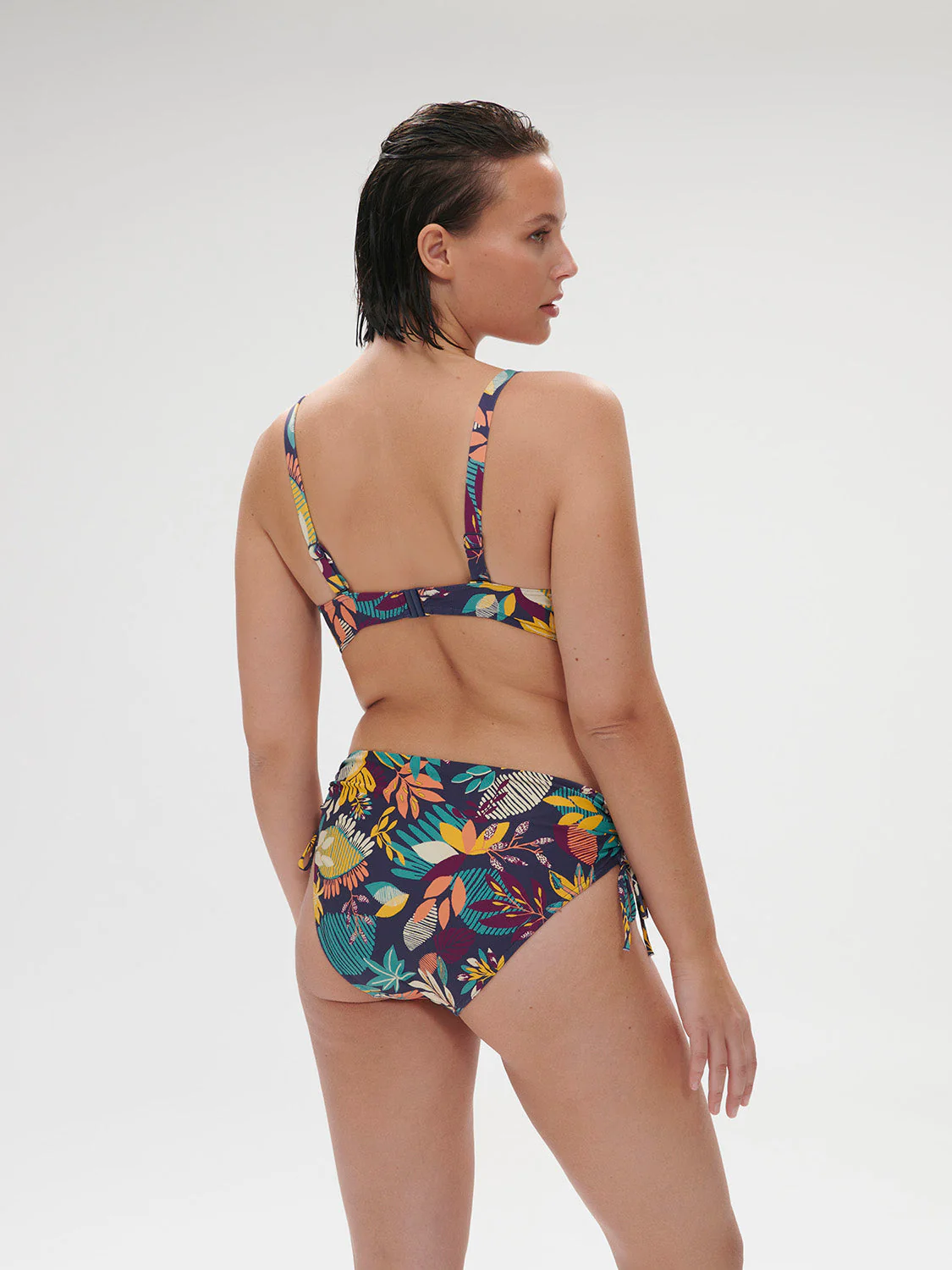 Underwired bikini top - Seaside Blue Print - Image 5