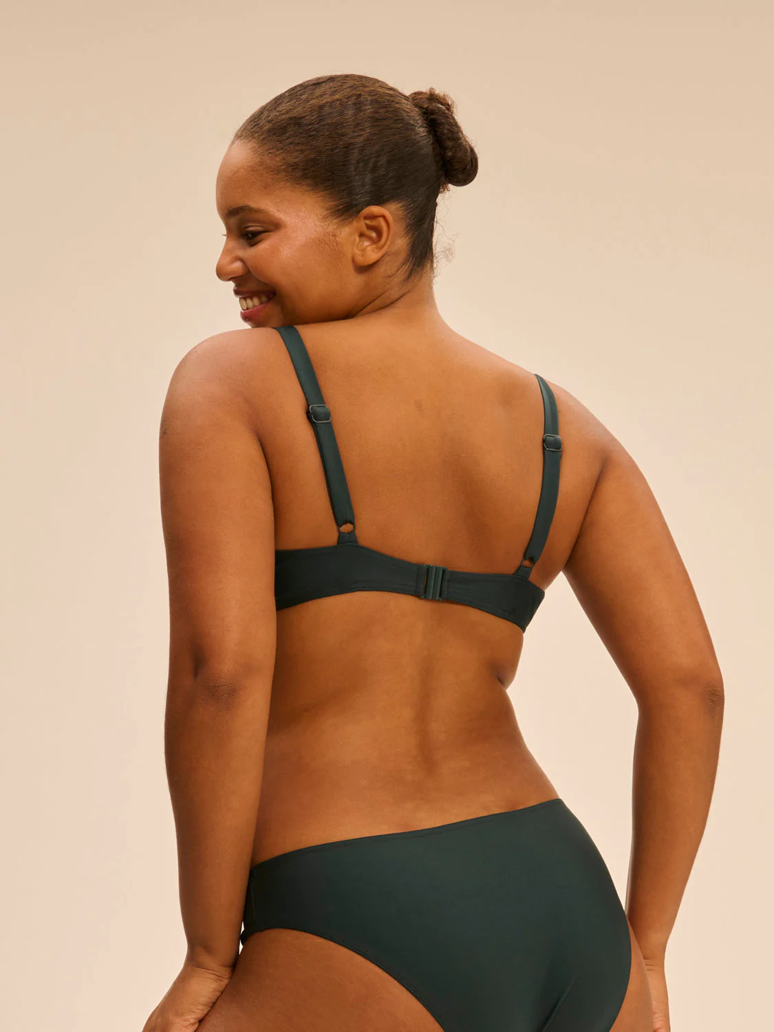 Underwired bikini top - Tropical Green - Image 3
