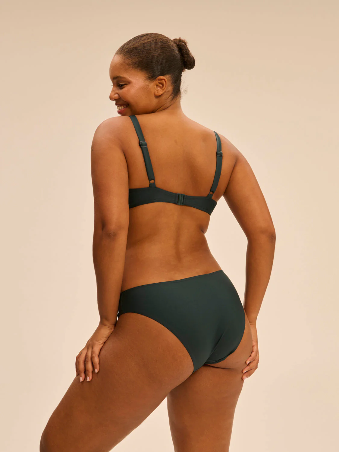 Underwired bikini top - Tropical Green - Image 6