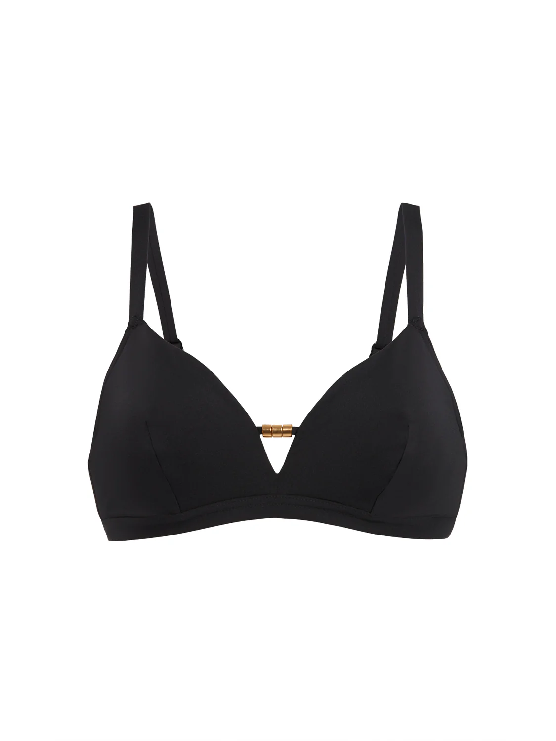 Underwired bikini triangle - Black - Image 12
