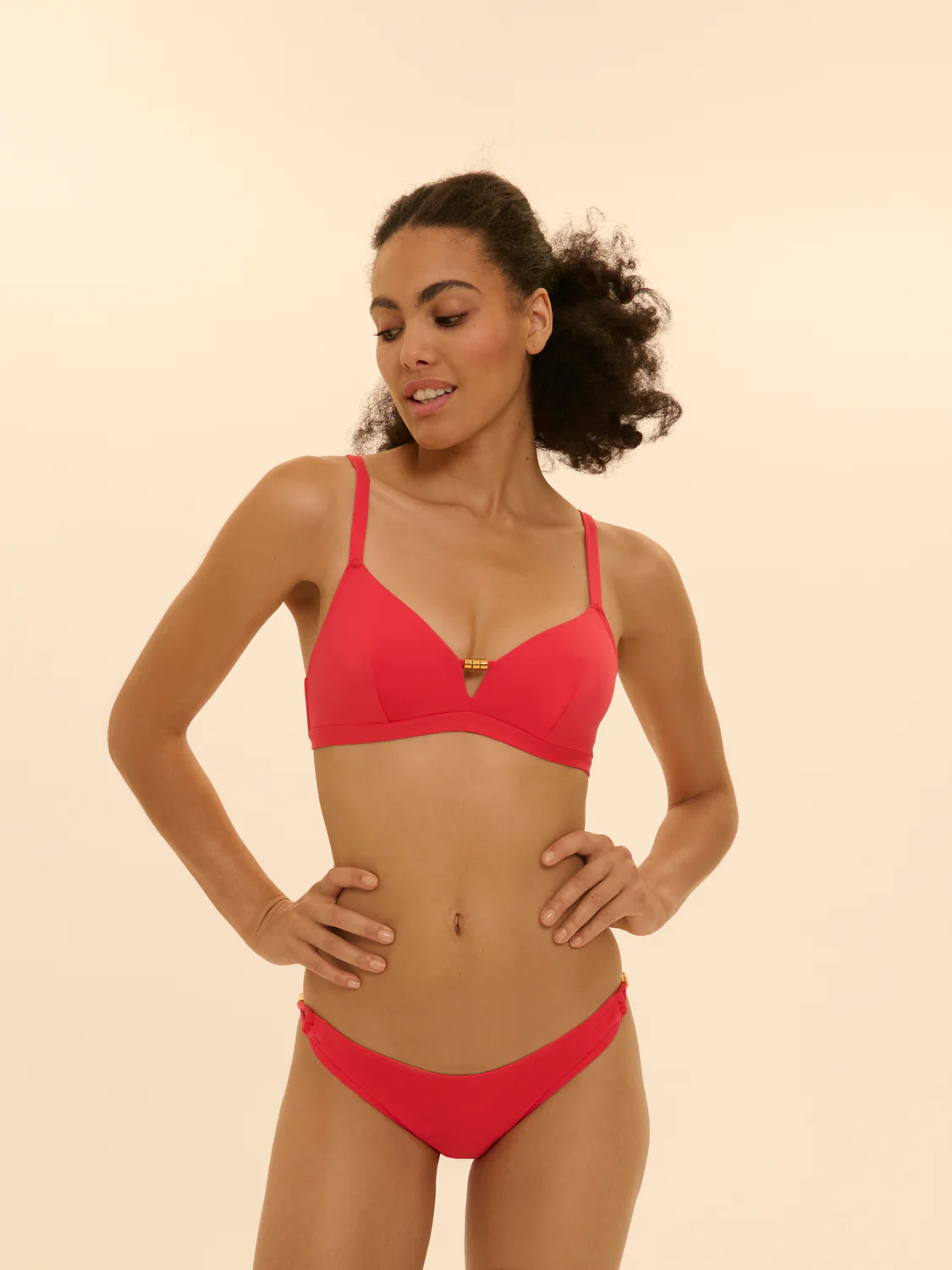 Underwired bikini triangle - Flamingo - Image 2