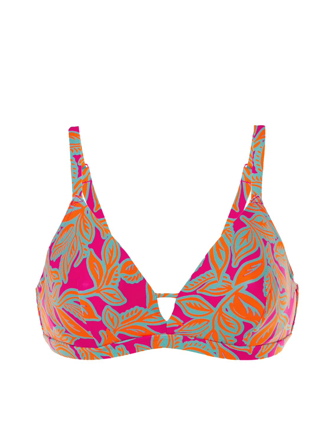 Underwired bikini triangle - Menara Pink Print - Image 11