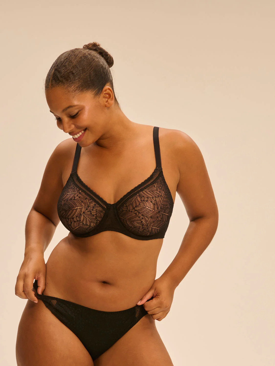 Underwired bra - Black - Image 11