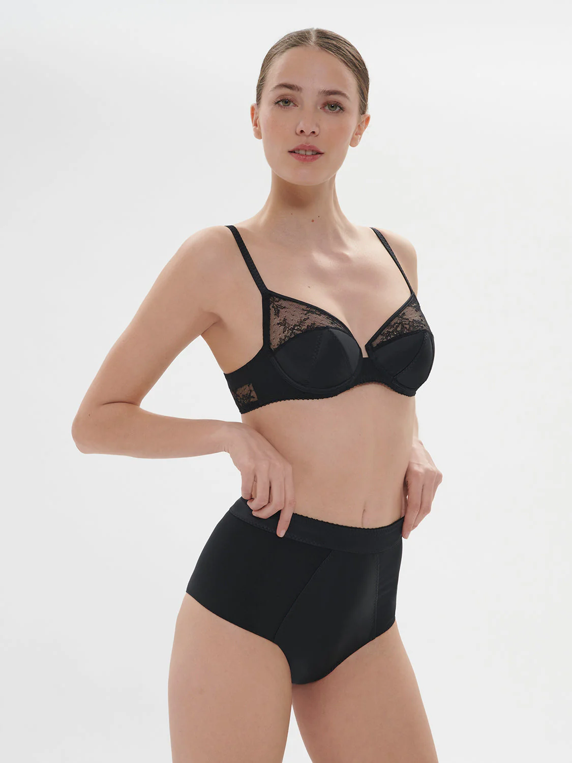 Underwired bra - Black - Image 4