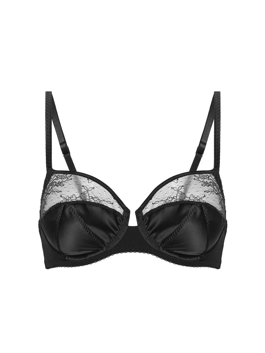 Underwired bra - Black - Image 8