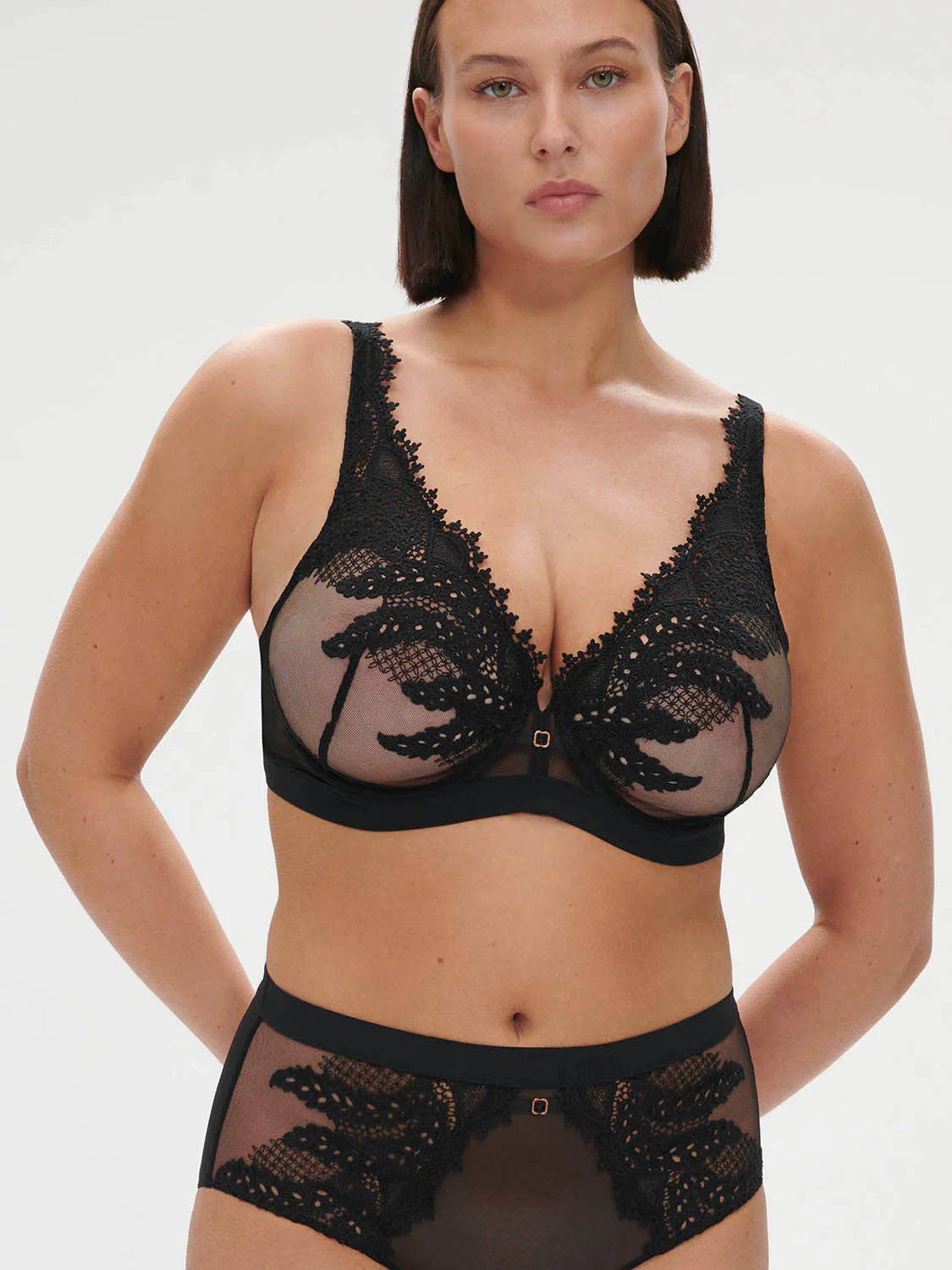 Underwired bra - Black - Image 7