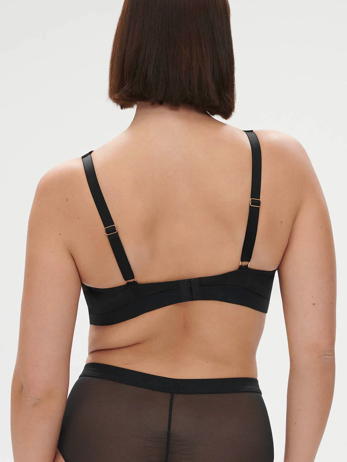 Underwired bra - Black - Image 8