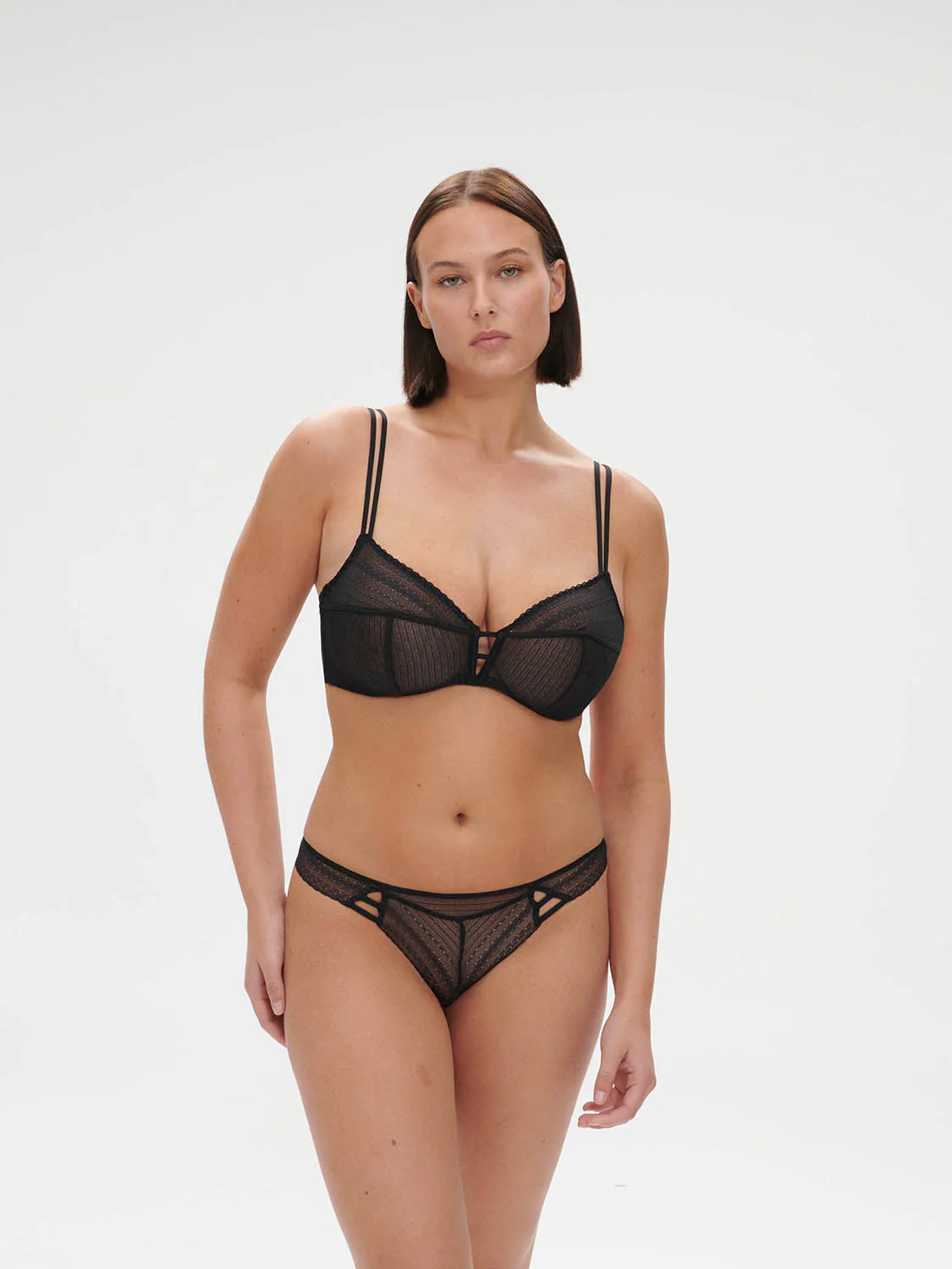 Underwired bra - Black - Image 10