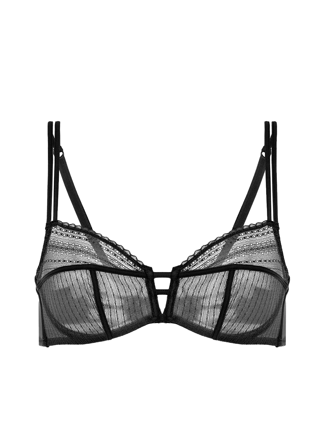 Underwired bra - Black - Image 12