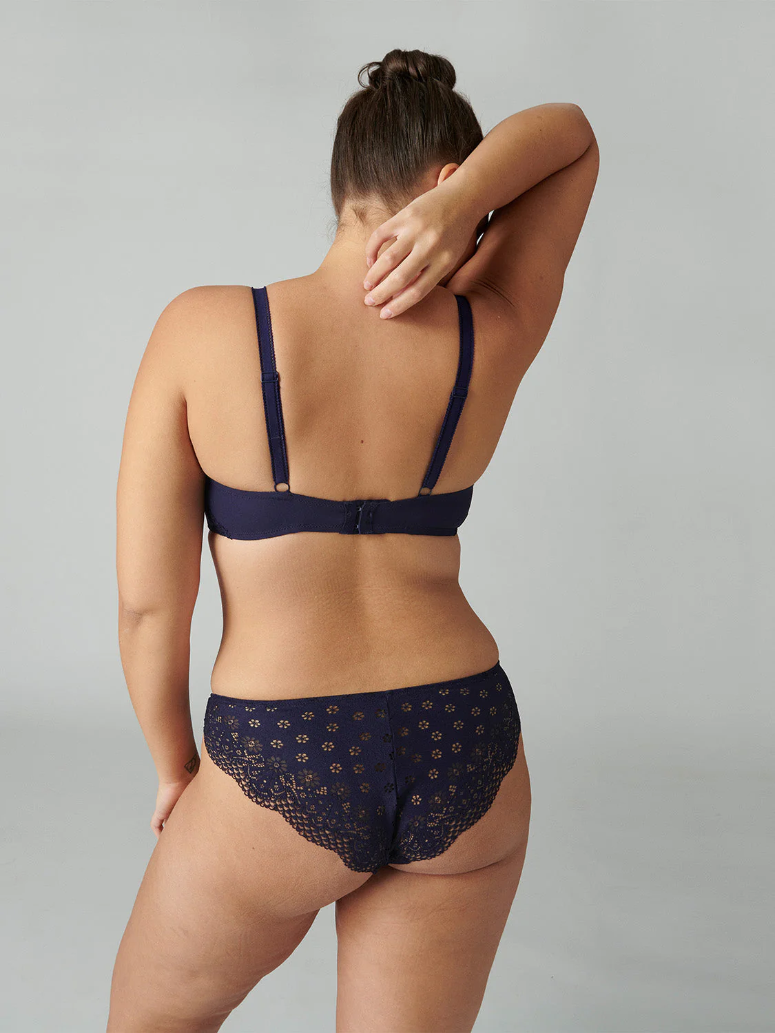 Underwired bra - Midnight - Image 10