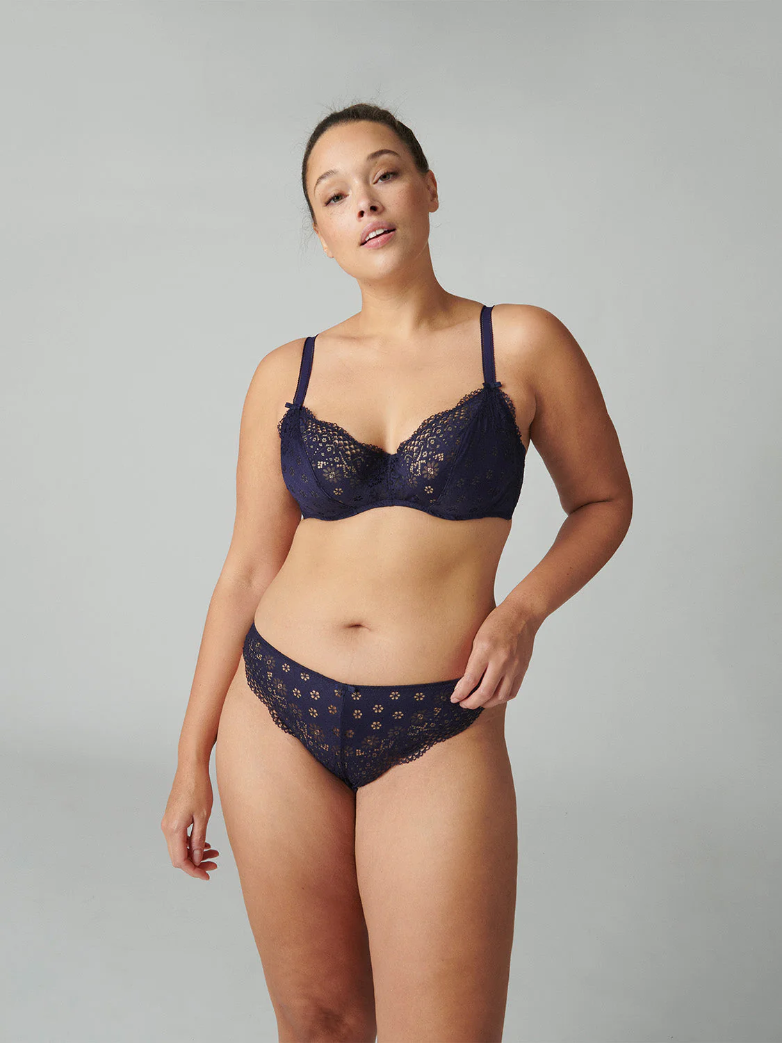 Underwired bra - Midnight - Image 8