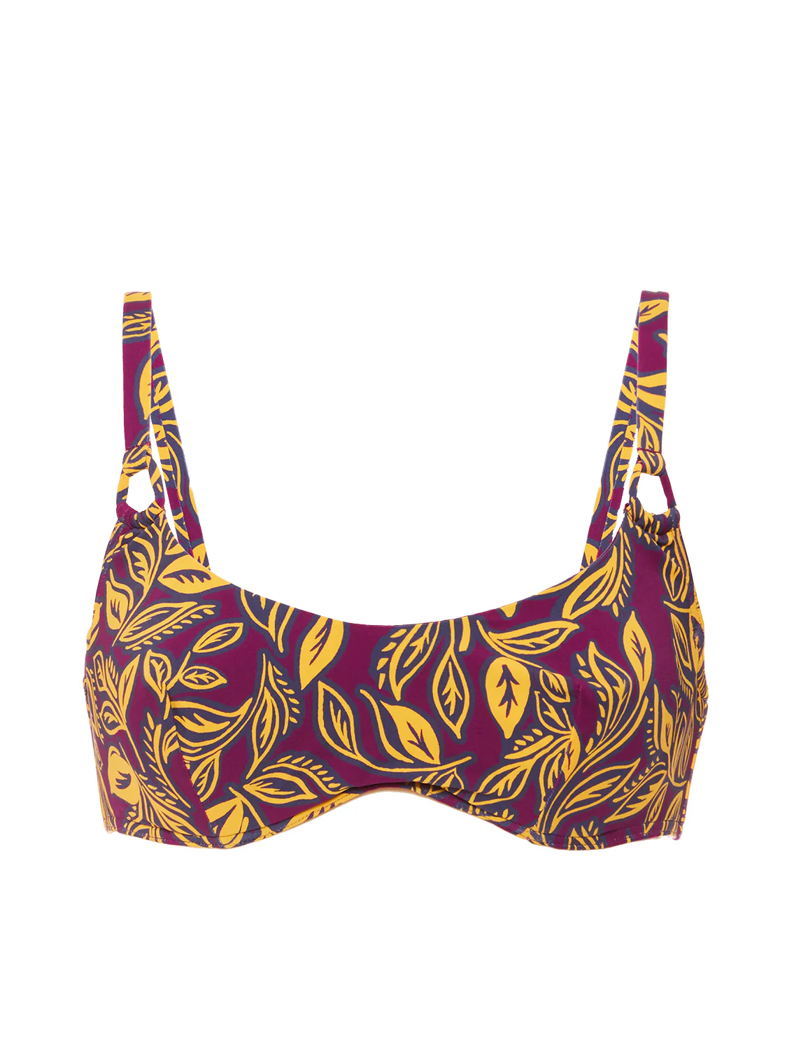 Underwired brassière - Agadir Purple Print - Image 11