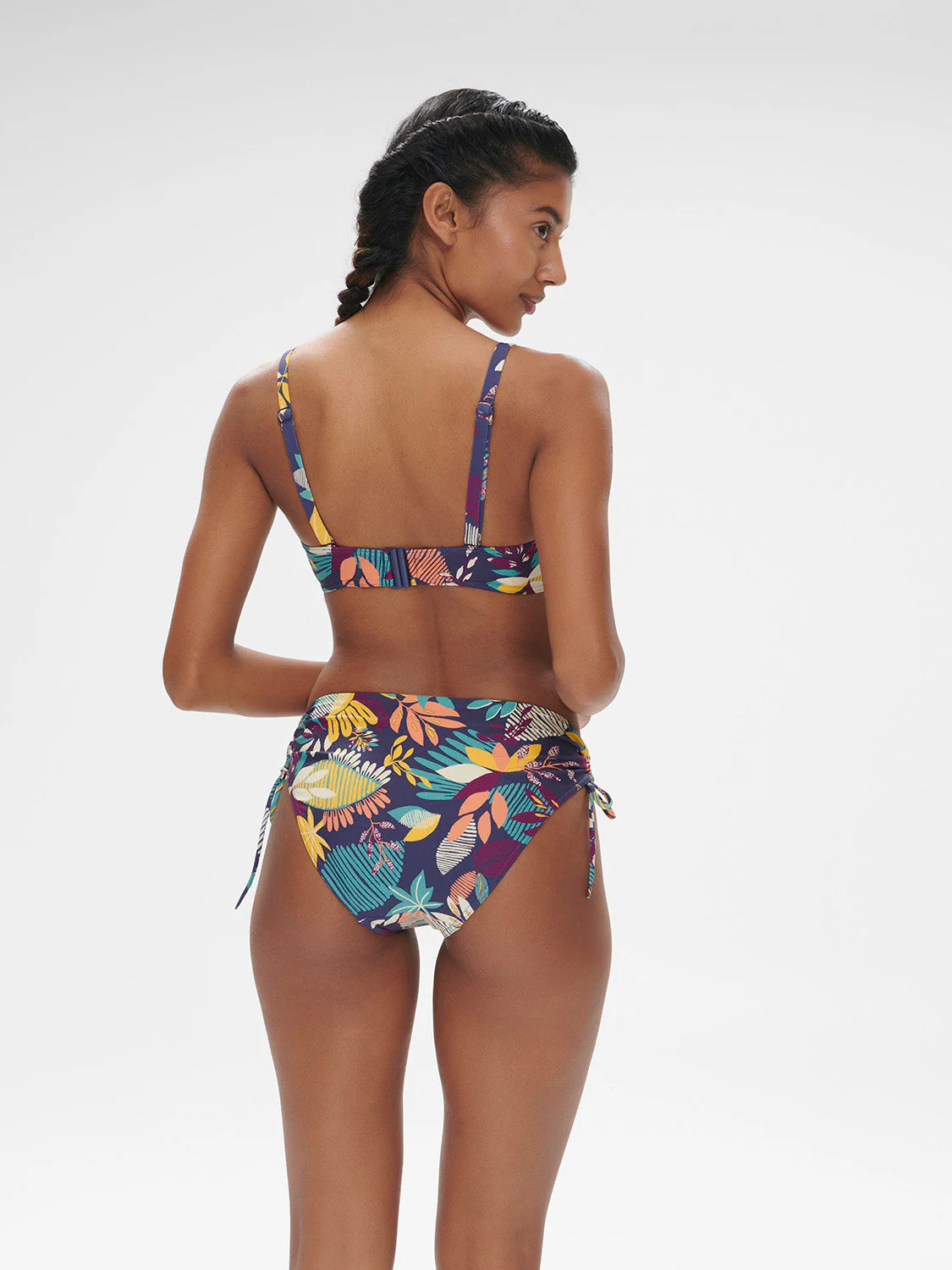 Underwired brassière - Seaside Blue Print - Image 5