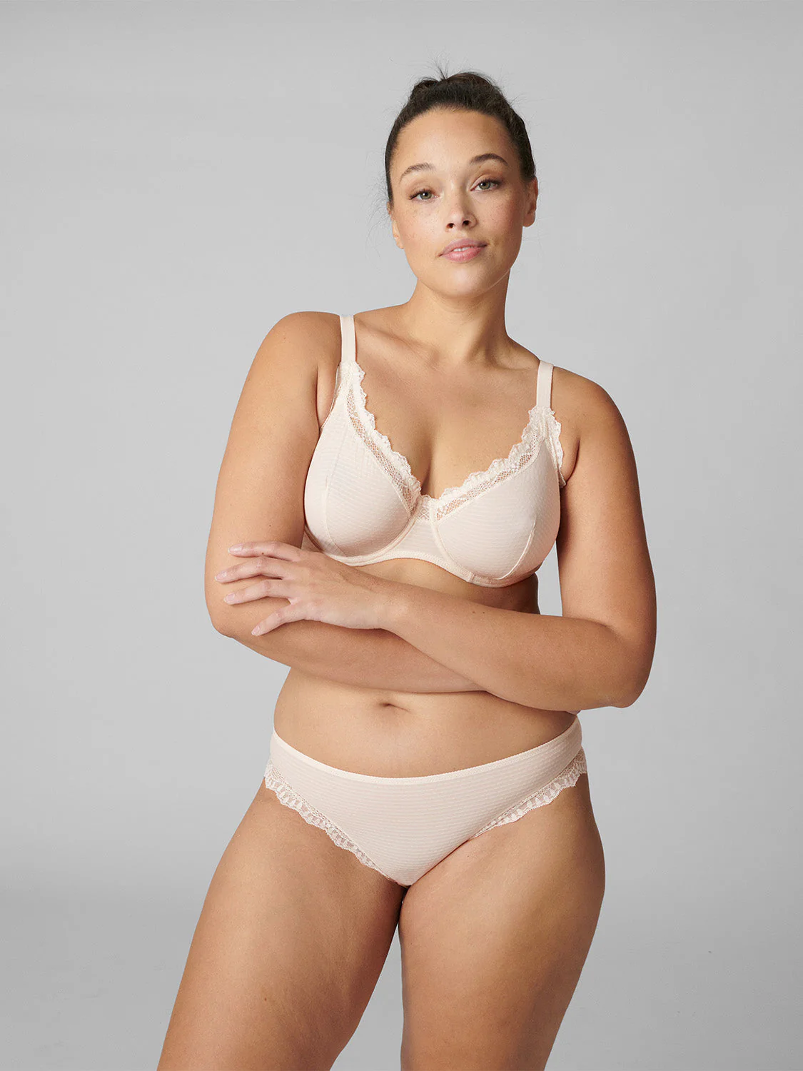 Underwired low-cut bra - Sakura pink - Image 6