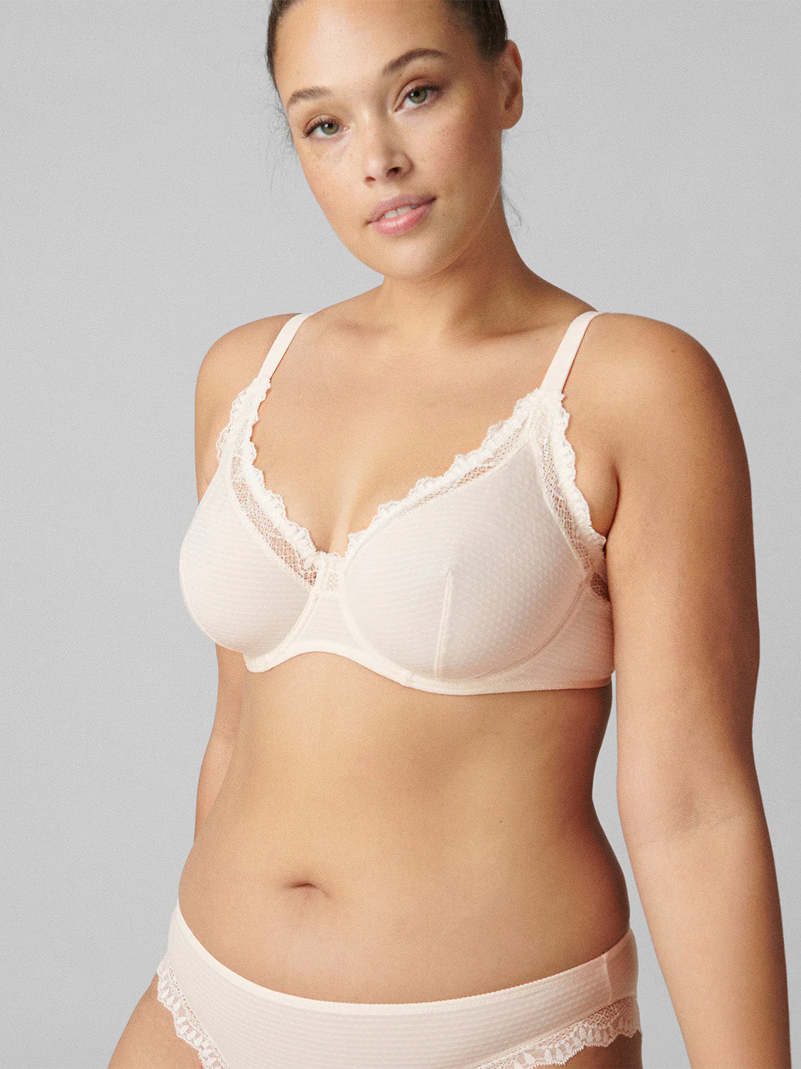 Underwired low-cut bra - Sakura pink - Image 8