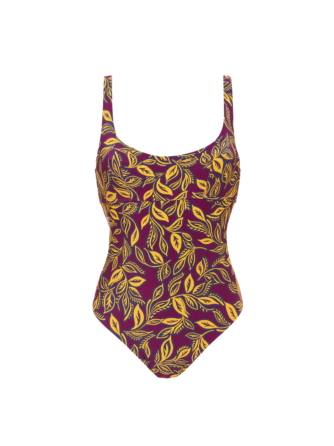 Underwired one-piece swimsuit - Agadir Purple Print - Image 11