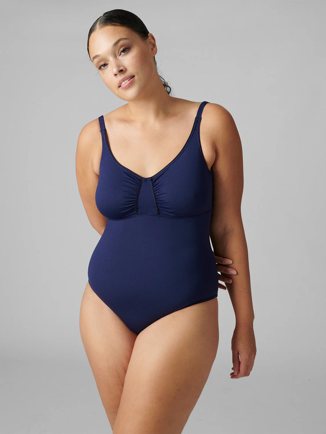 Underwired one-piece swimsuit - Midnight - Image 7