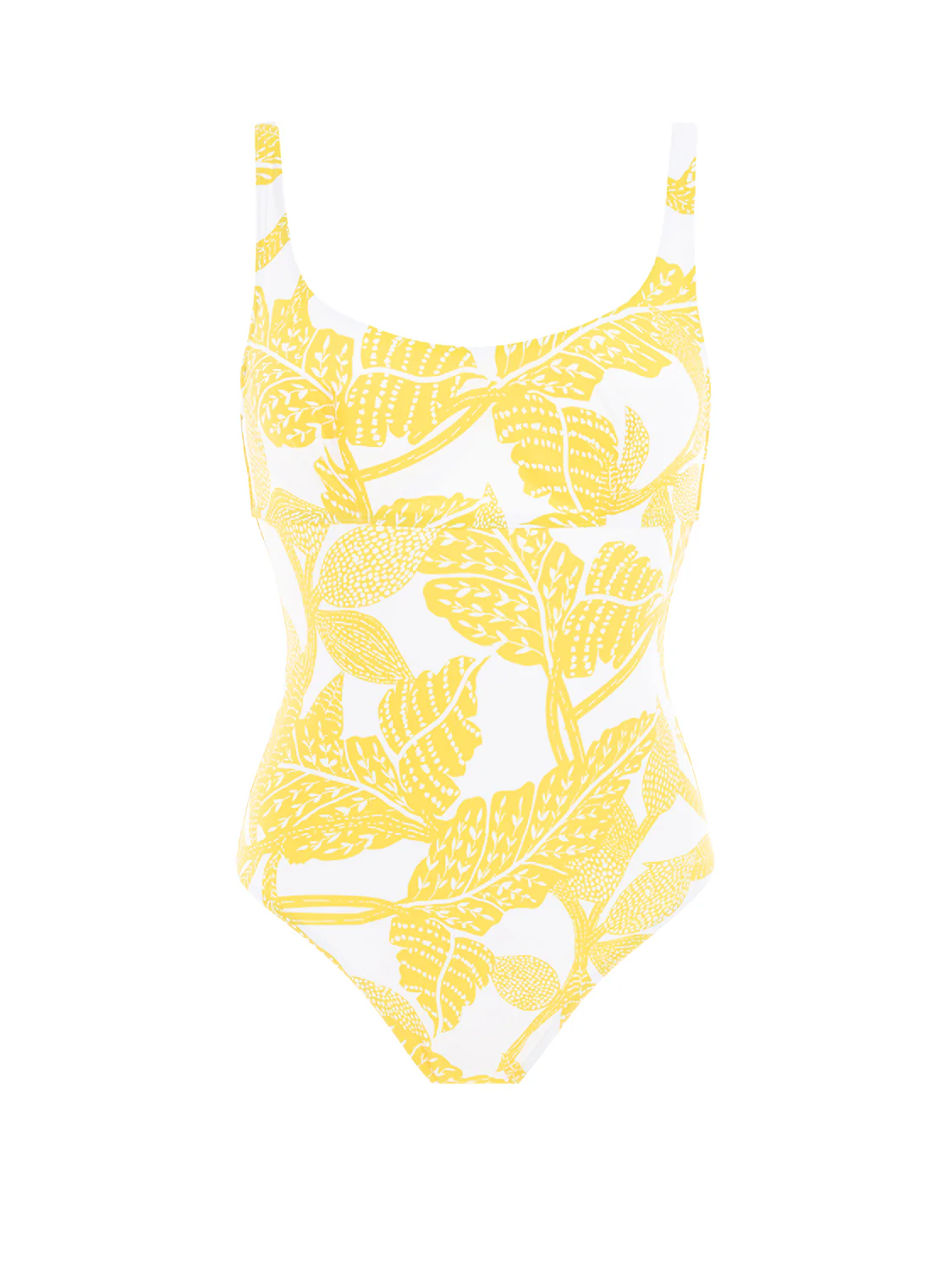 Underwired one-piece swimsuit - Plumeria Print - Image 7