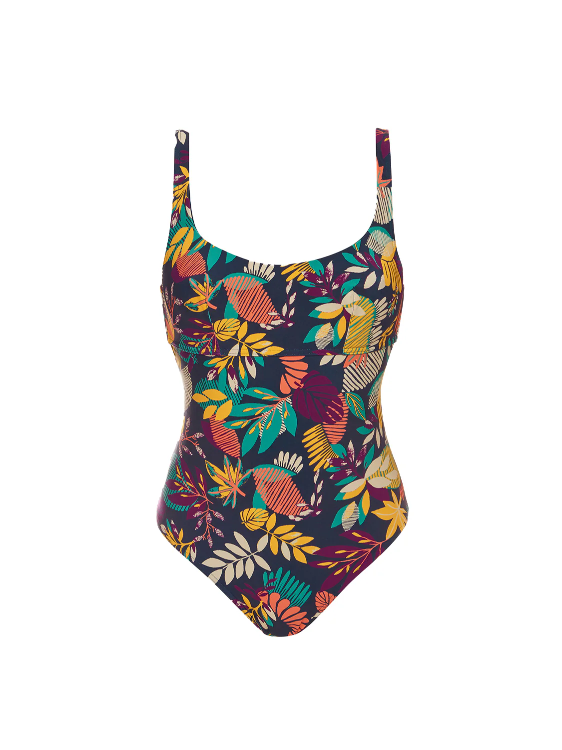 Underwired one-piece swimsuit - Seaside Blue Print - Image 11