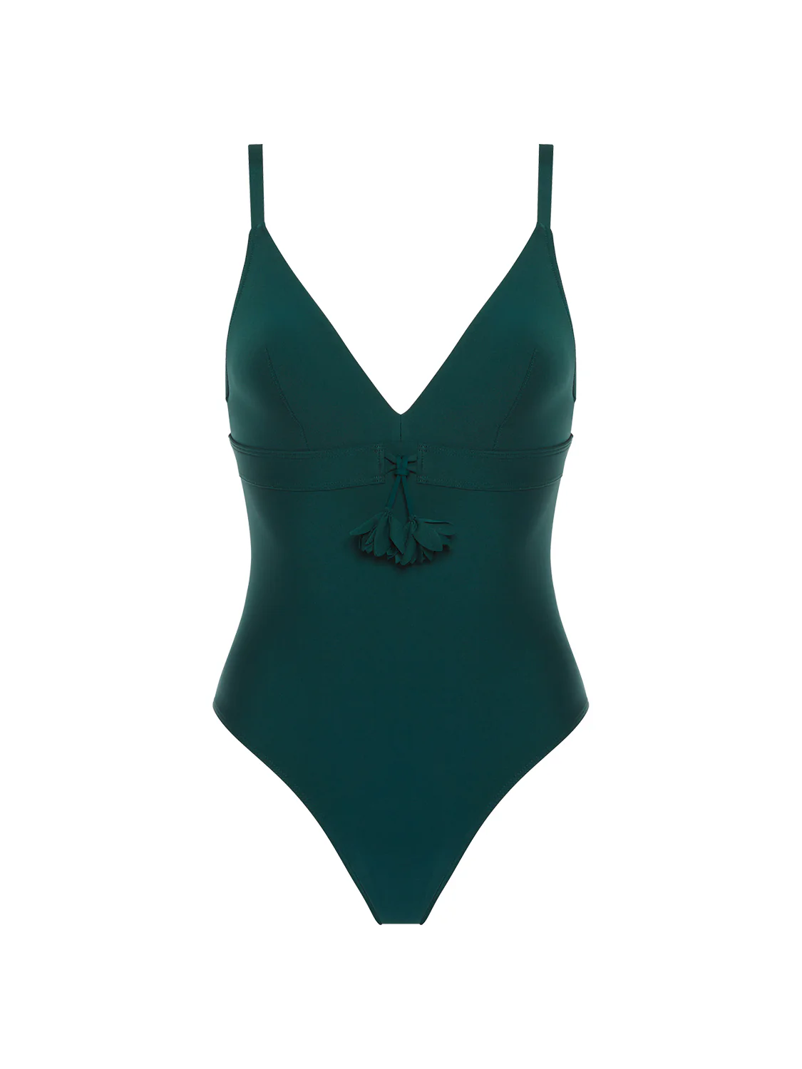 Underwired one-piece swimsuit - Tropical Green - Image 7