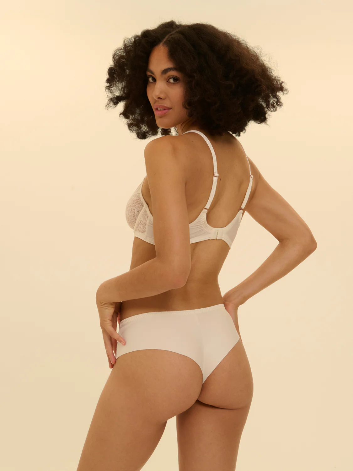 Underwired scarf bra - Natural - Image 6